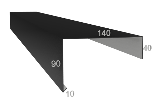 Picture of Barge Capping Klip Lok 90mm2